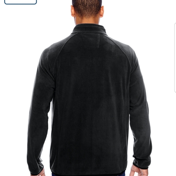 Men's Microfleece Jacket Black XL NWT - Picture 4 of 4
